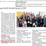 Presserbericht der Bauer