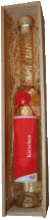 Schnapsflaschen in Holkziste Geschenk