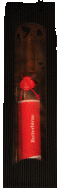 Schnapsflasche mit schwarzer Verpackung Geschenk